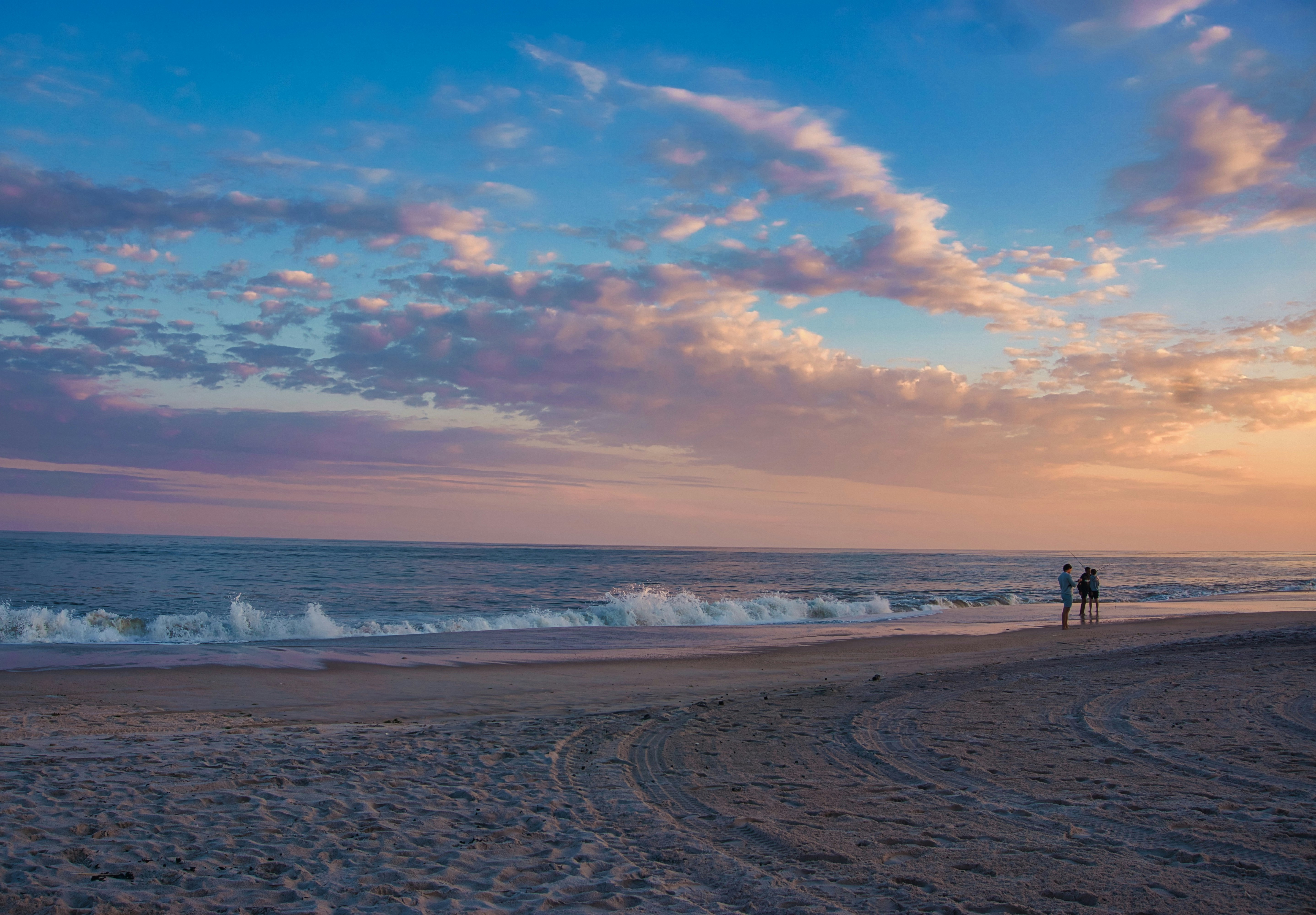 people walking on beach during daytime