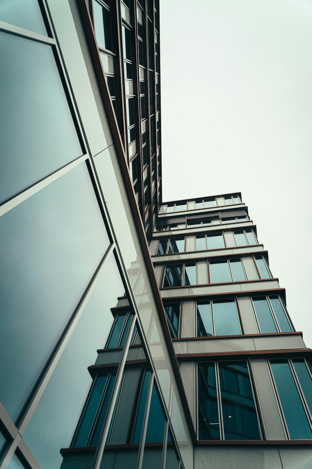 low angle photography of high rise building