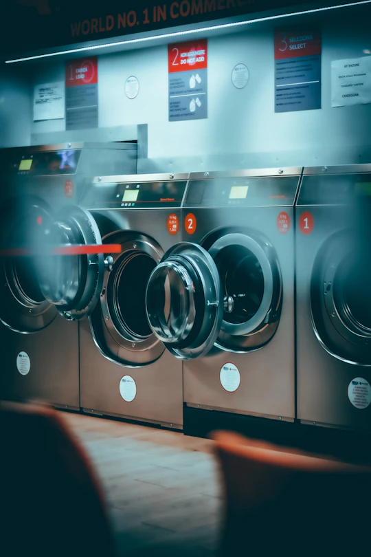 Commercial washing machines