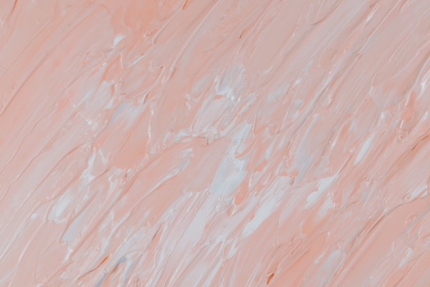 Close-up of gentle brushstrokes on a simple abstract canvas, evoking calm and thoughtful creativity.
