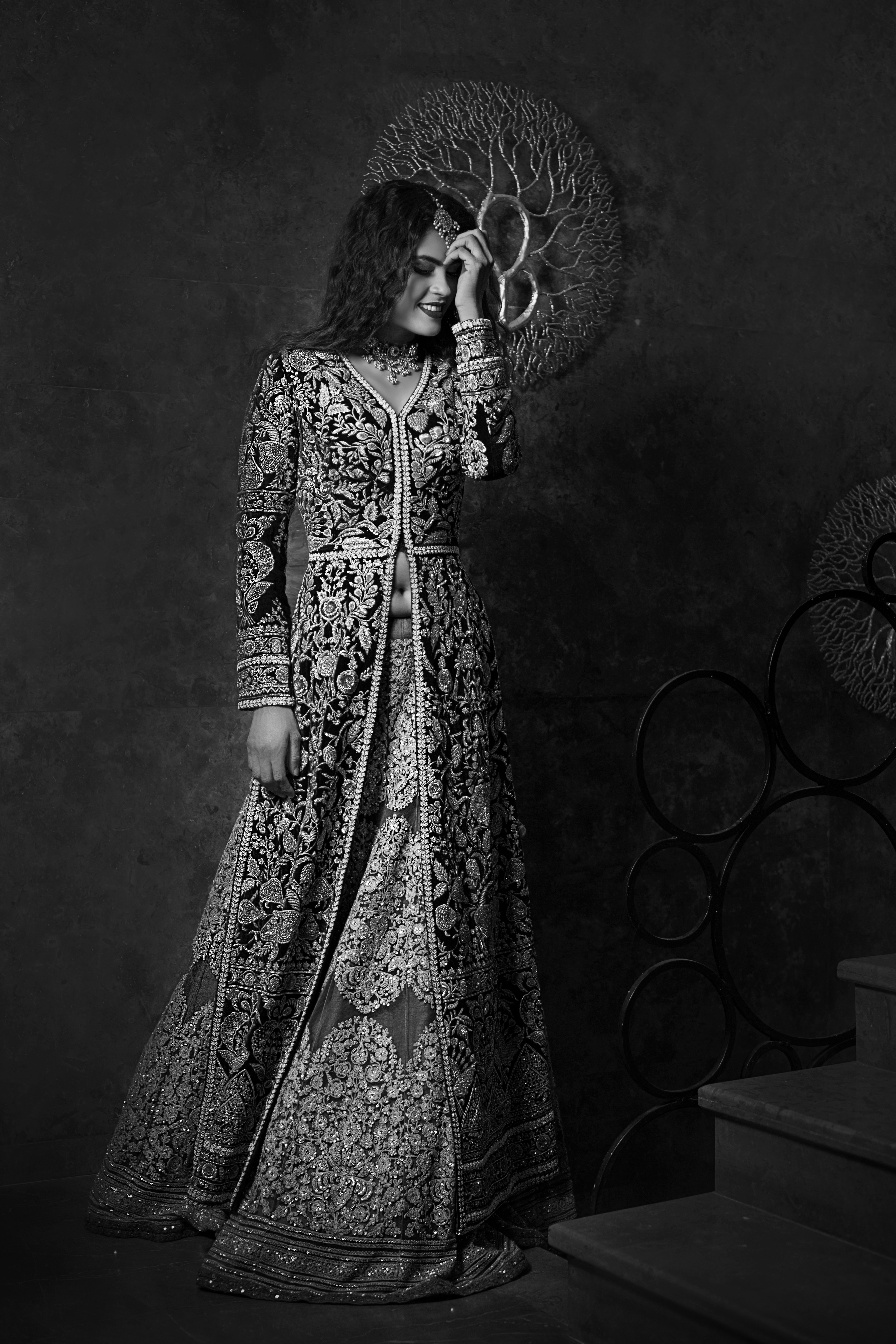 Sobhita Dhulipala Channels 'Baby Doll Main Sone Di' Vibes in Rahul Mishra's Hand-Embroidered Gown