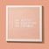 A peach-colored letter board framed in white displays motivational phrases in white letters: 'I AM WORTHY', 'I AM DESERVING', 'I AM CAPABLE'.