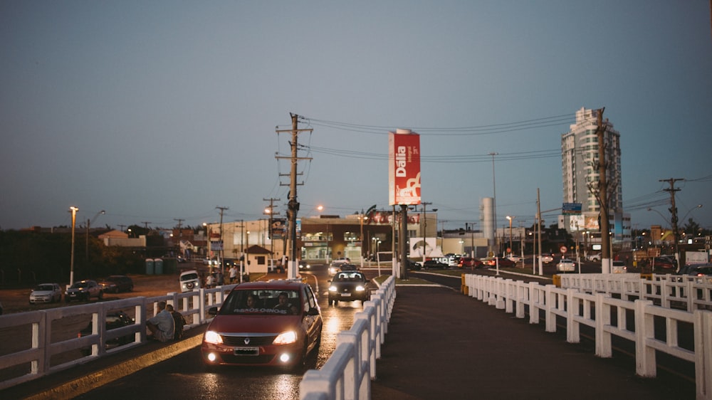 cars on road during daytime