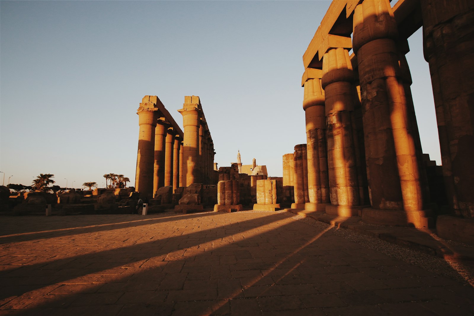 Il Viale delle Sfingi restaurato che collega Karnak al Tempio di Luxor