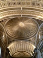 white and brown dome ceiling