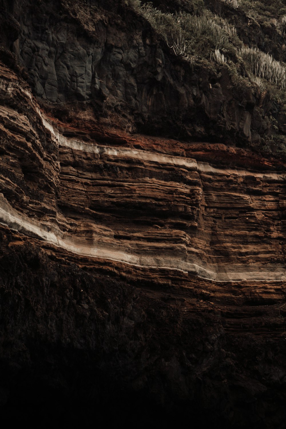 brown rock formation during daytime