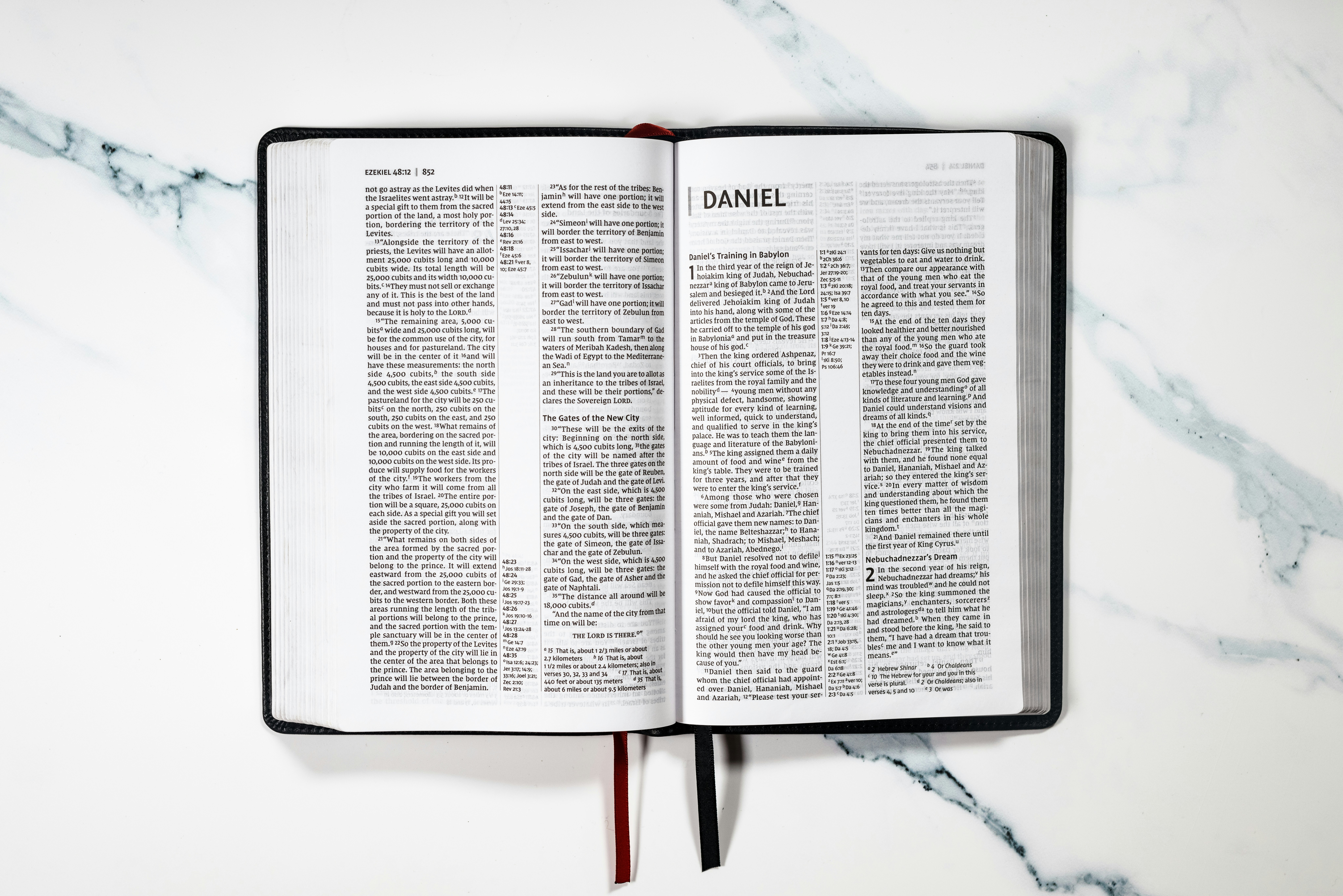 white book page on white table