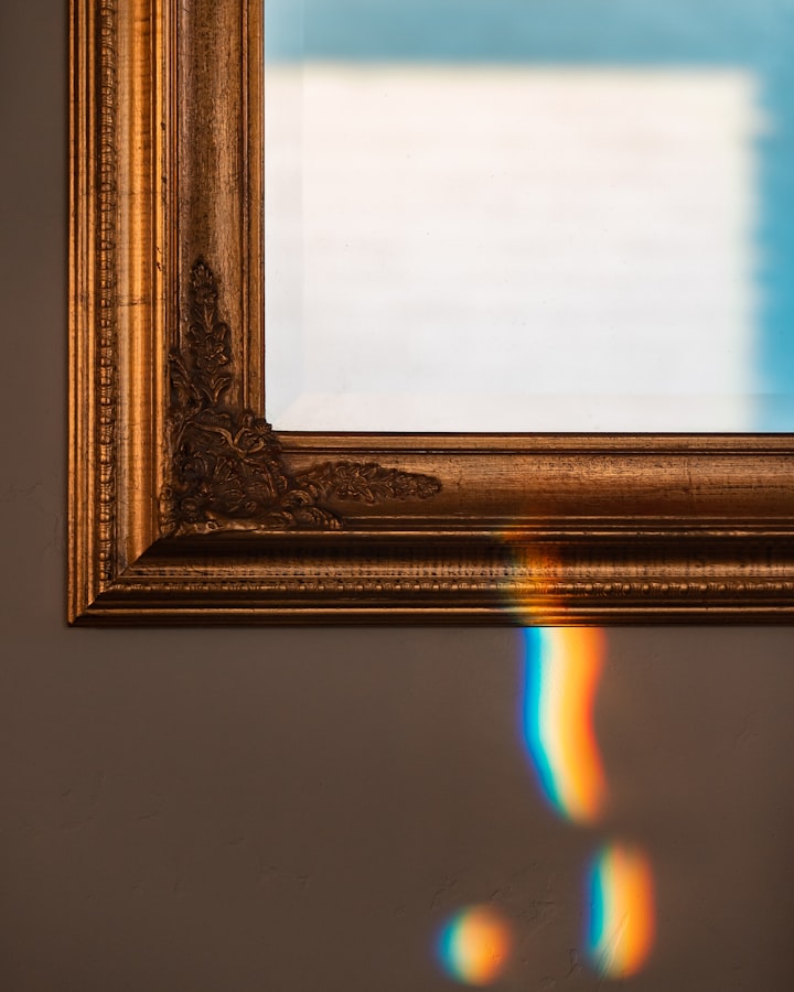 A Mirror’s Rainbow View