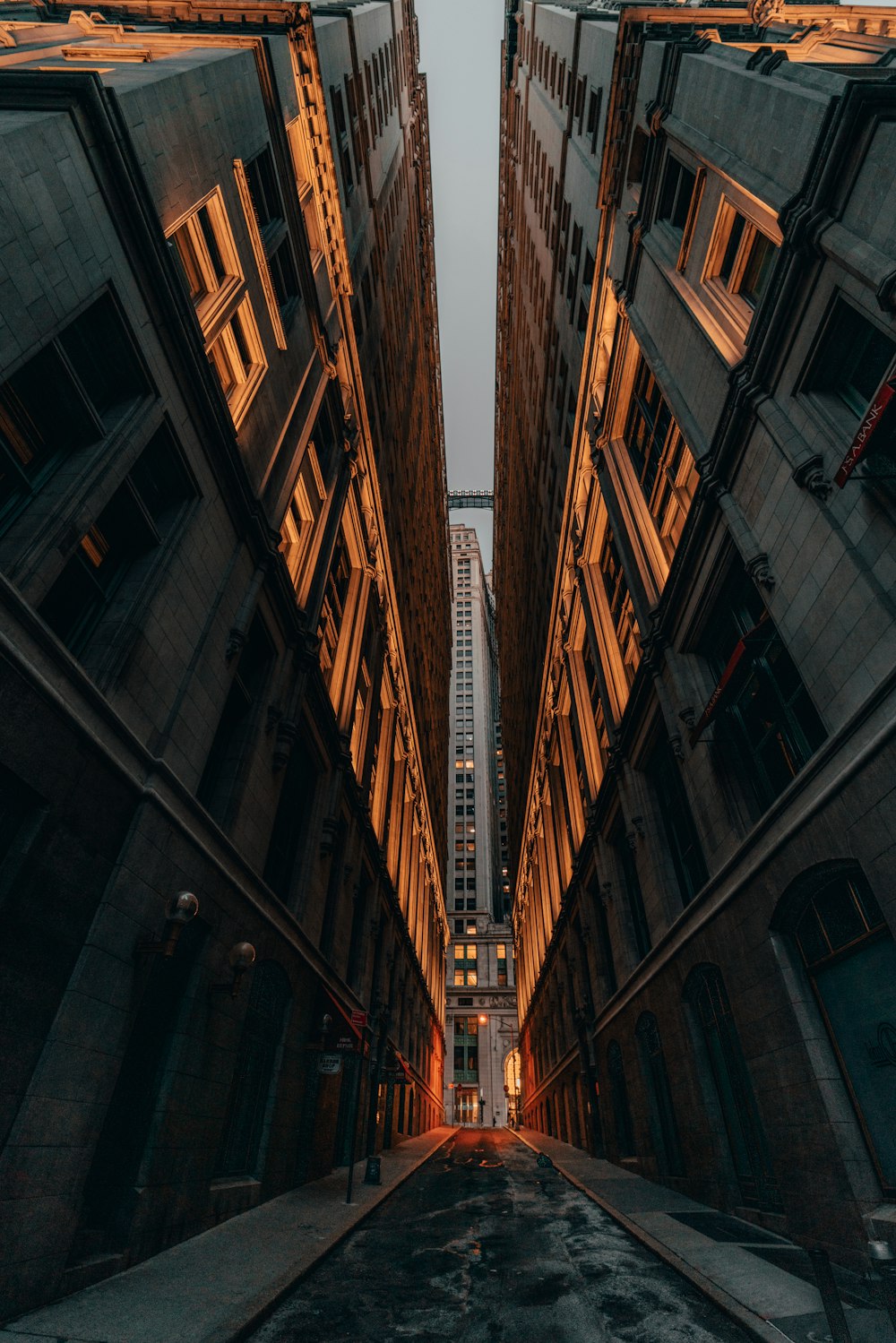 low angle photography of high rise building