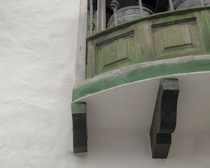 Side view of a balcony with fresh waterproof coating applied.