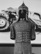 Fortiguard body armor displayed on a mannequin, highlighting durable padding and sleek design.