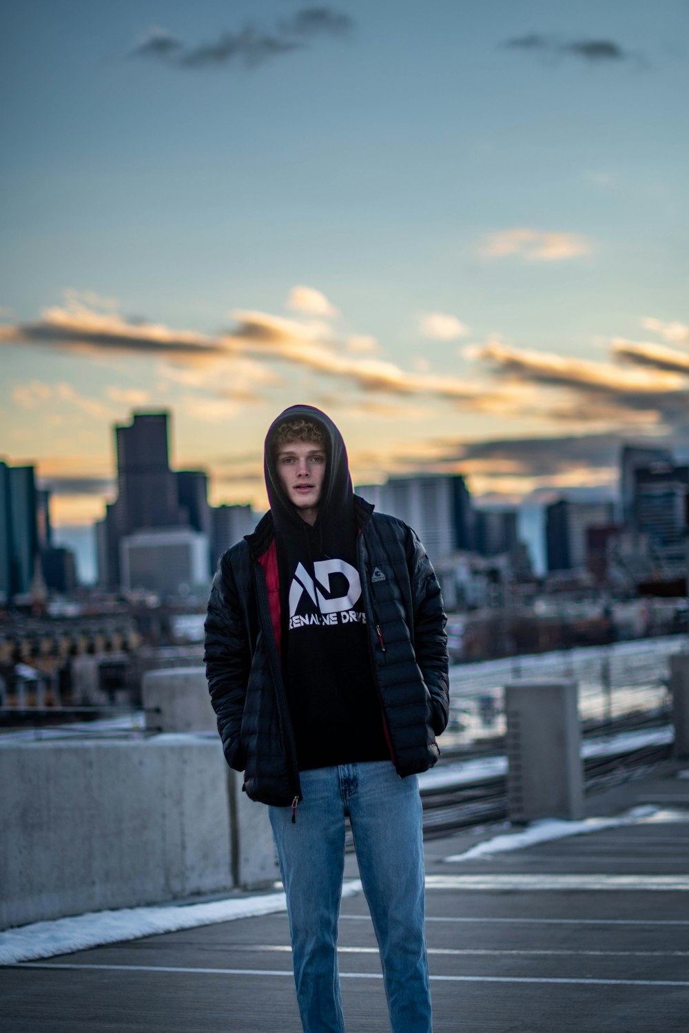 man in black and white hoodie photo – Free Denver Image on Unsplash