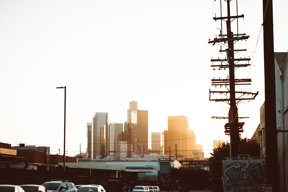 cars on road near buildings during daytime