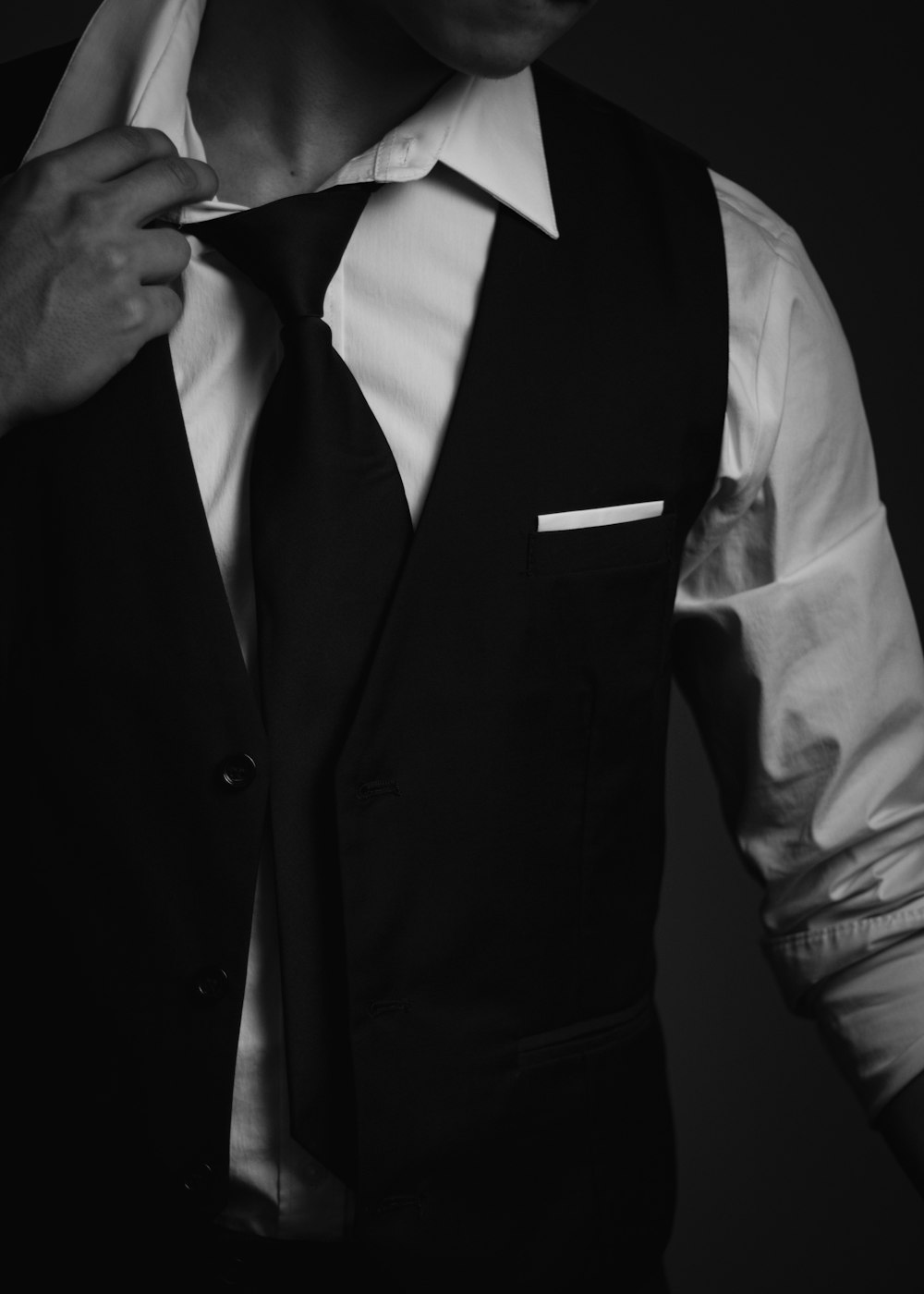 man in black vest and white dress shirt photo – Free Grey Image on Unsplash