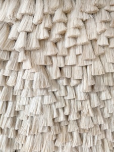 brown woven woven textile in close up photography