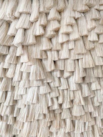 brown woven woven textile in close up photography