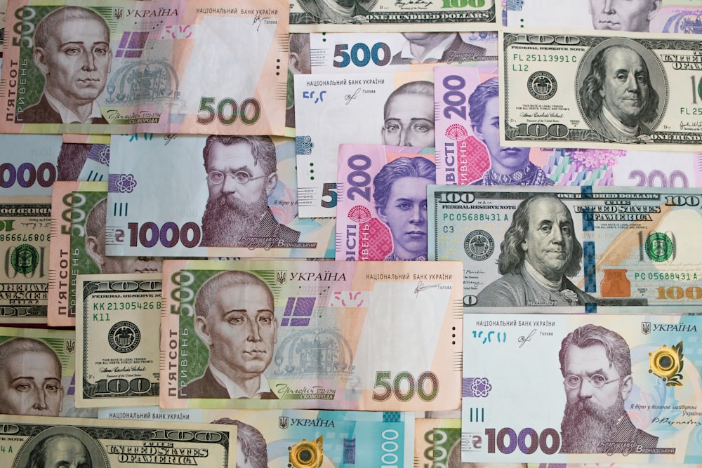 Banconote da 10 e 20 dollari USA