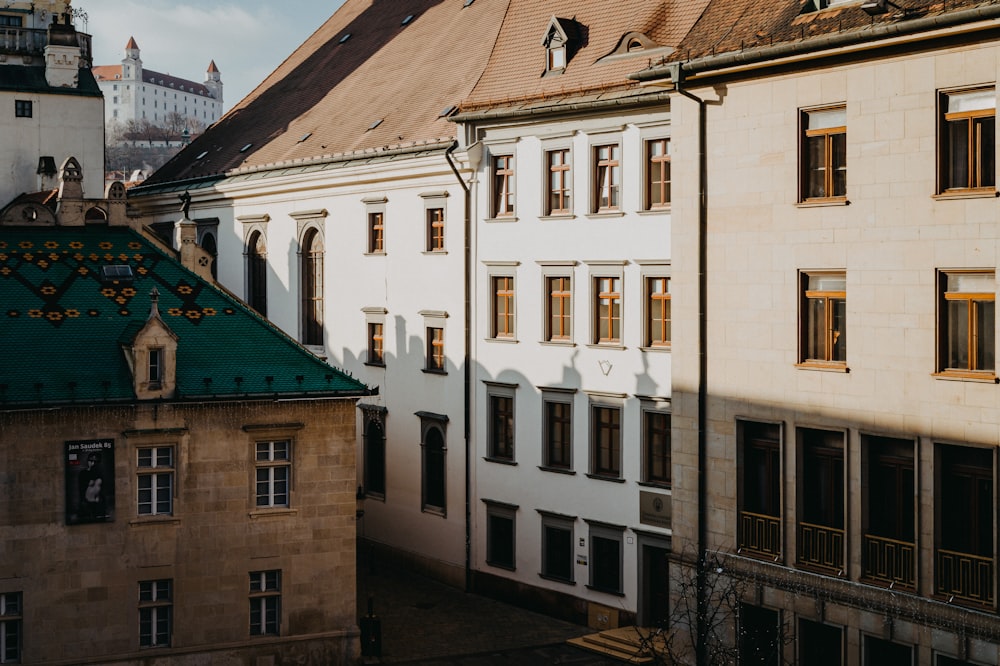 white and brown concrete building