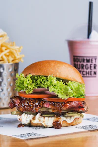 Mantarlı Köz burger