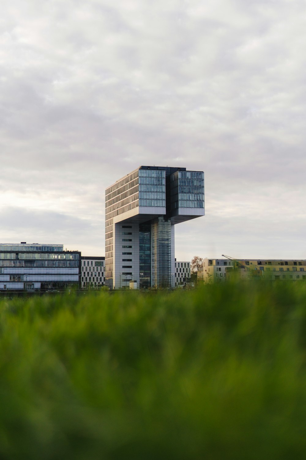 green grass field near high rise building during daytime