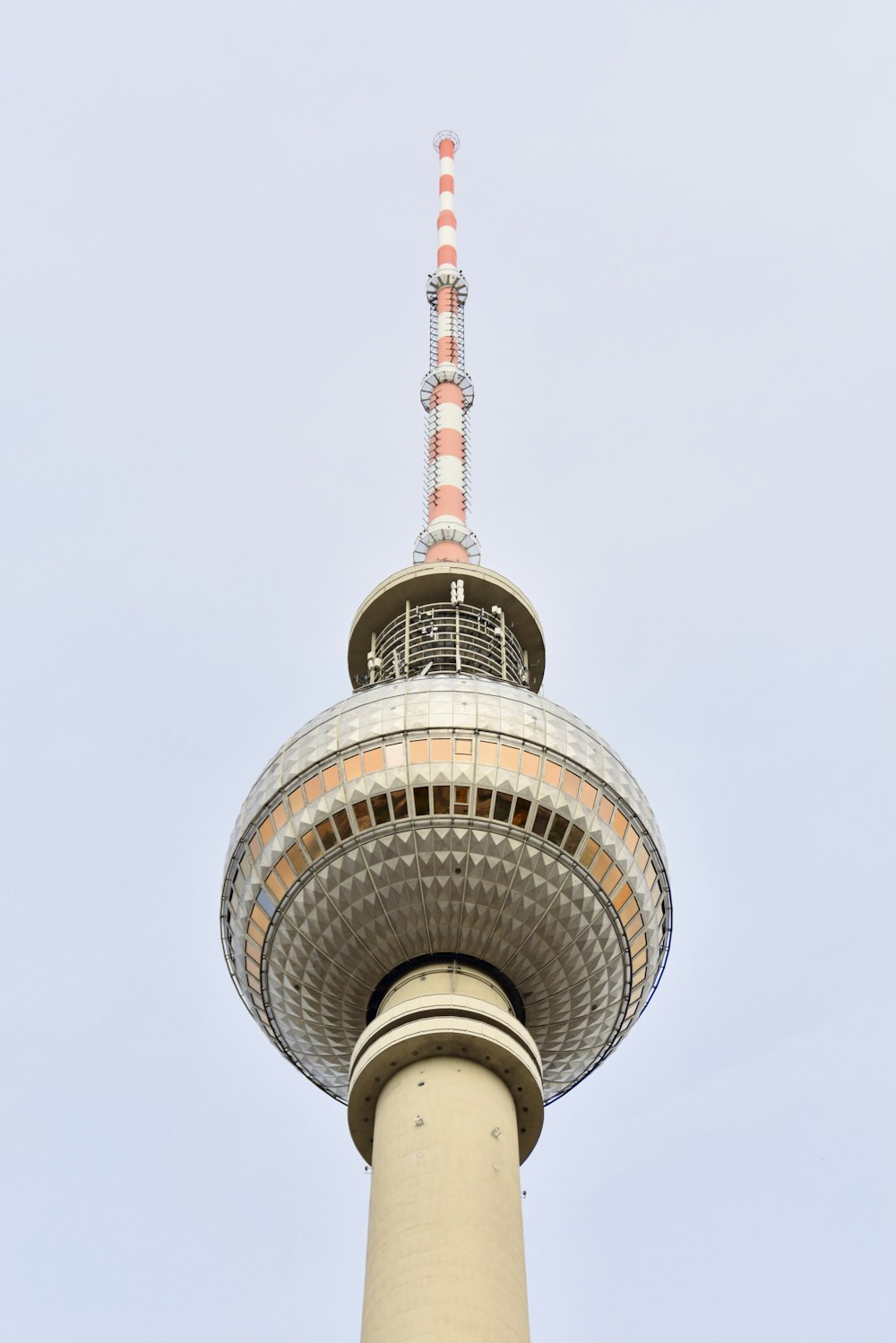 white and brown tower under white sky during daytime