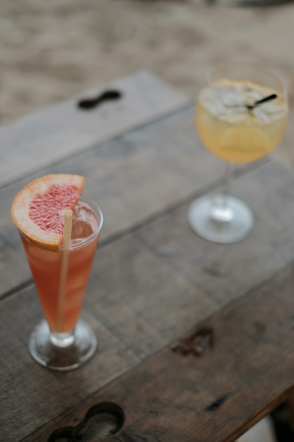 clear drinking glass with orange juice