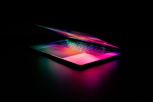 pink and black heart shape light