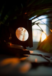 A focused compass needle pointing steadily toward a bright horizon.