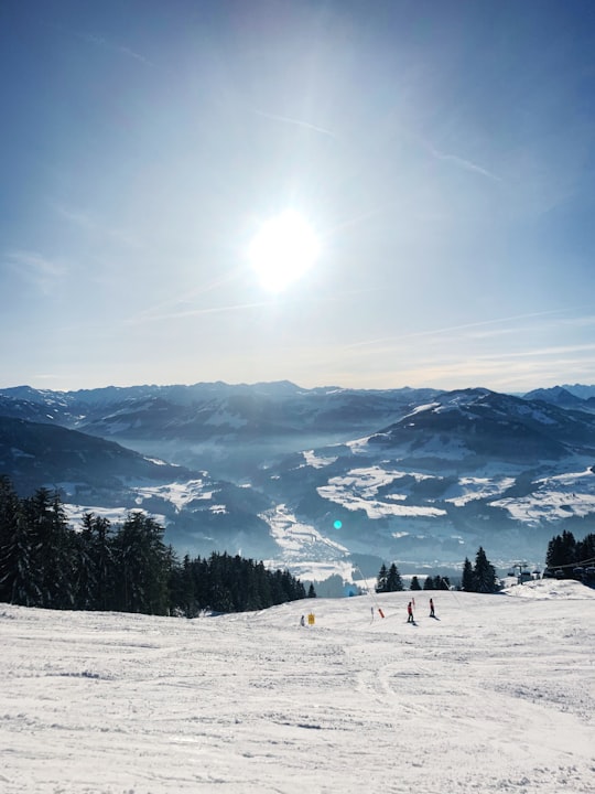 people on snow covered mountain during daytime in Tyrol Austria