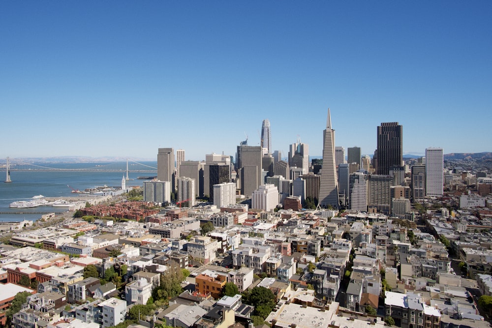 city buildings under blue sky during daytime