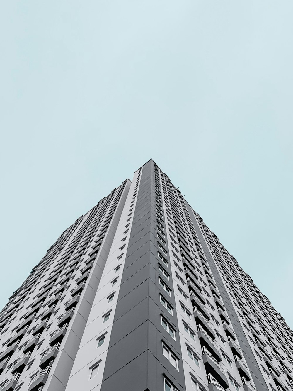 low angle photography of high rise building