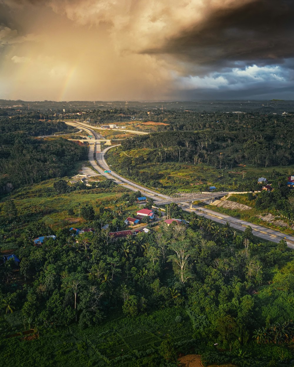 aerial view of city during daytime