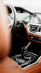 An interior view of the XPeng G6 highlighting its modern features.