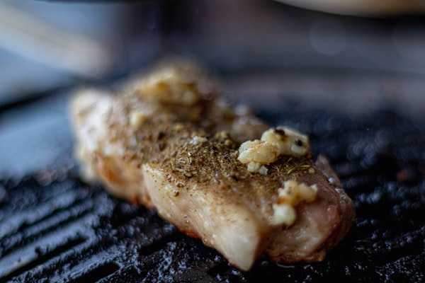 Gegrilde kalkoenhaas met spelt — receptfoto