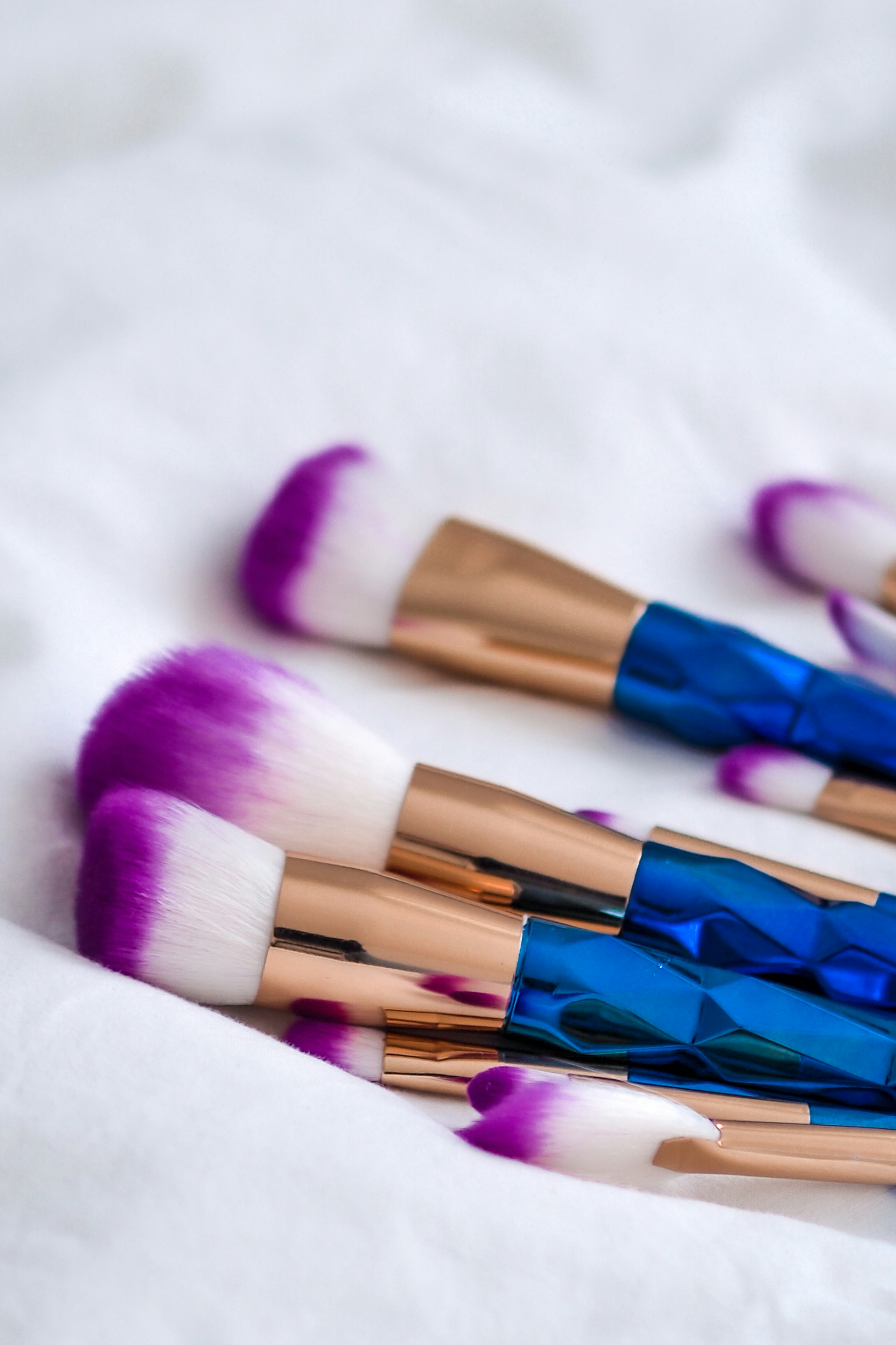 pastel makeup brushes, wallpaper, How to Clean Makeup Brushes: Prevent Acne & Bacteria 6