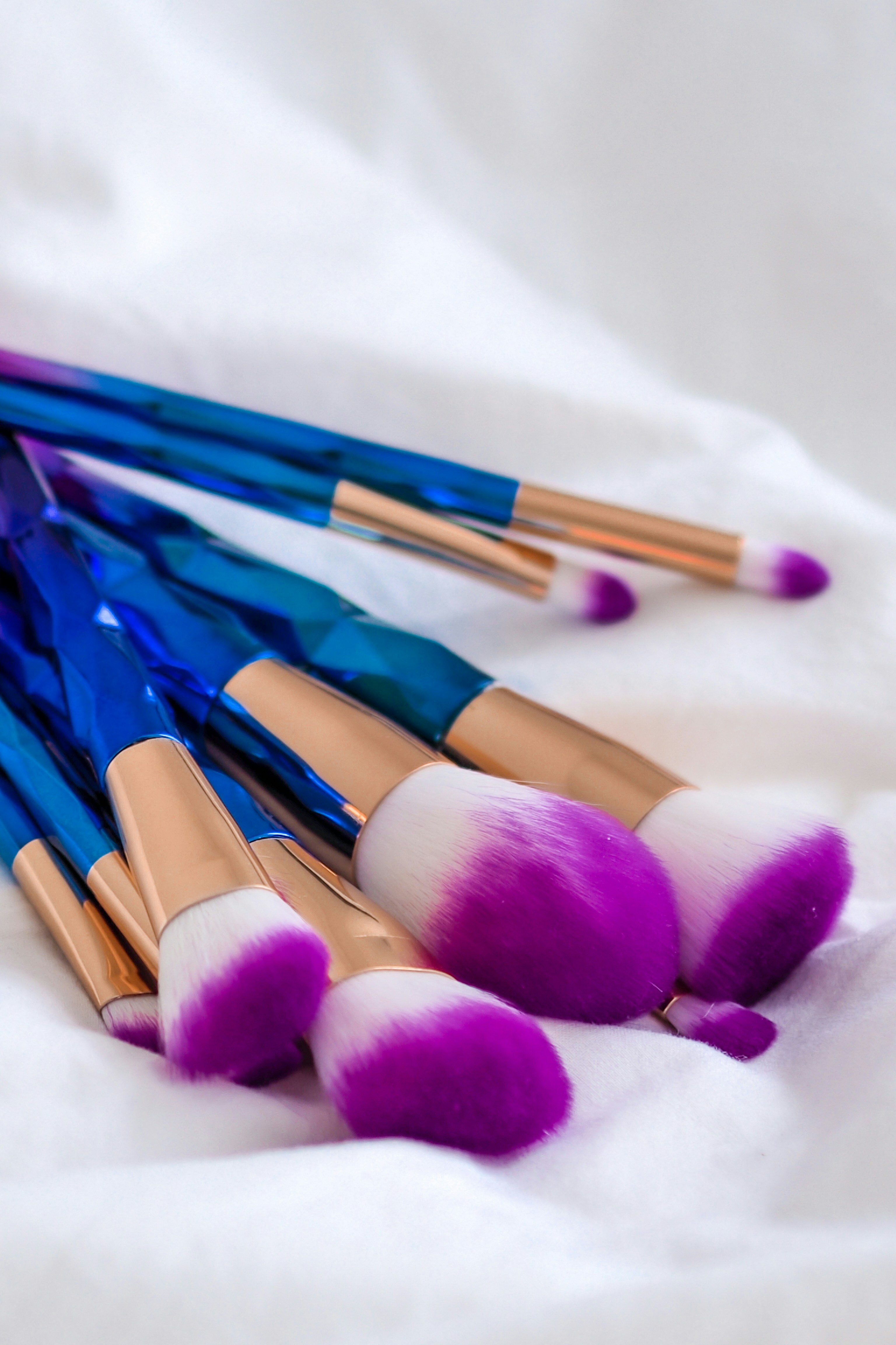 pastel makeup brushes, wallpaper, How To Clean Makeup Brushes: Prevent Bacteria & Breakouts 6