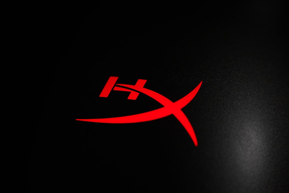 red and black lightning logo