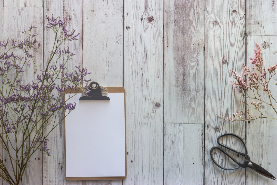 white wooden board on white wooden wall