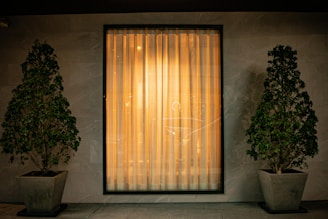 porta de madeira marrom perto de plantas verdes