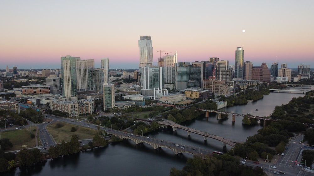 aerial view of city buildings during daytime