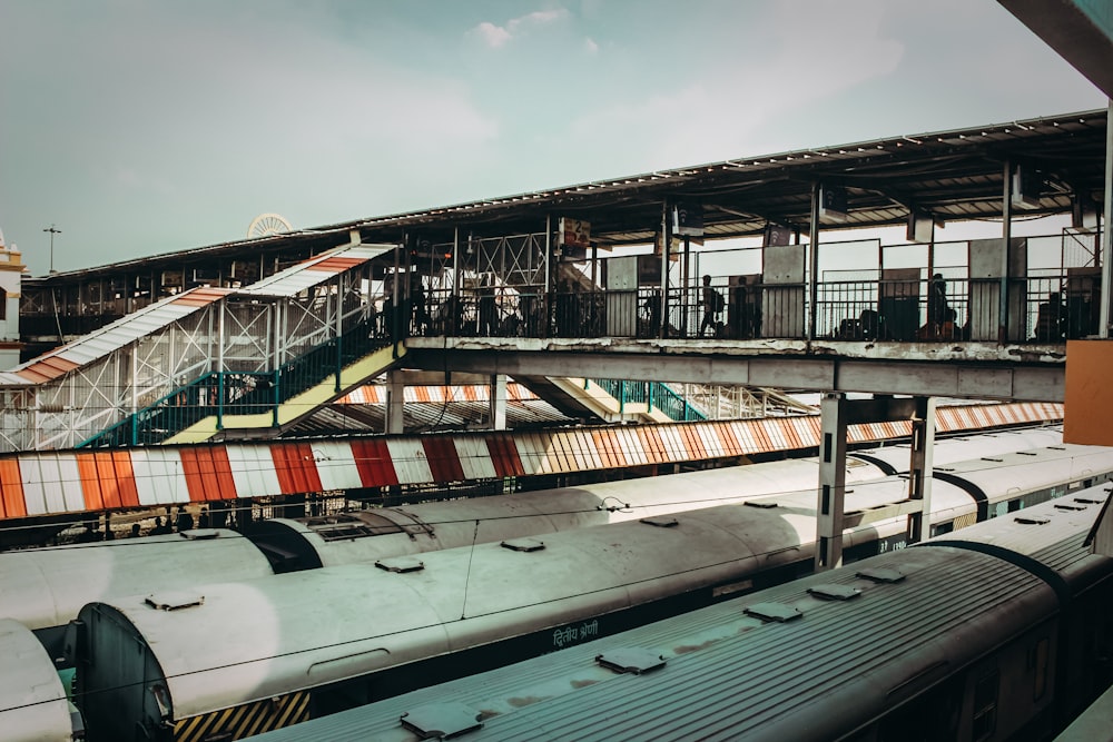 white and black ship on dock during daytime