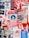 A vibrant collage of posters with various colors and designs. The posters feature a mix of artistic illustrations, bold typography, and playful graphics. There are themes of independence, entertainment, and political statements with a retro vibe.