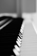 black and white piano keys