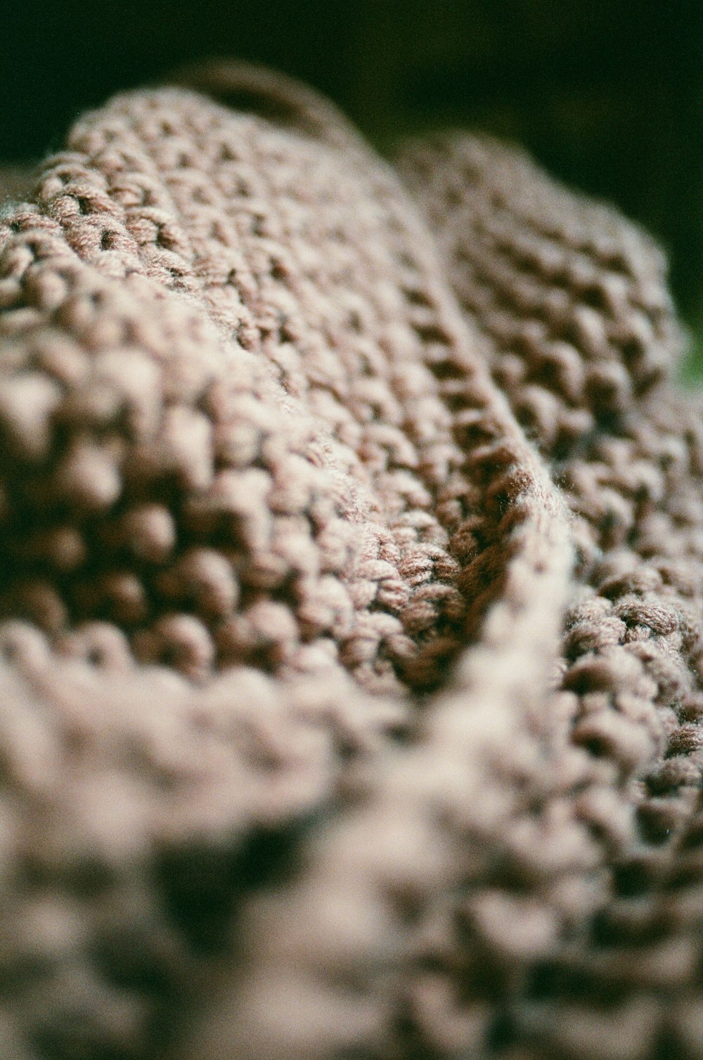 gray knit textile in close up photography