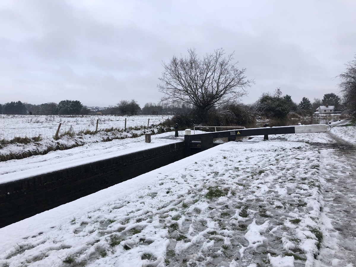 Countryside landscape in the Bromsgrove district of Worcestershire near the Birmingham fringe