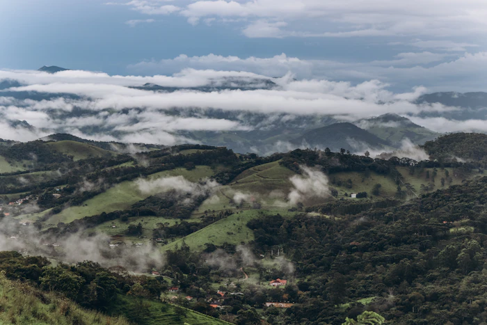 Serra da Mantiqueira em Campos do Jordão