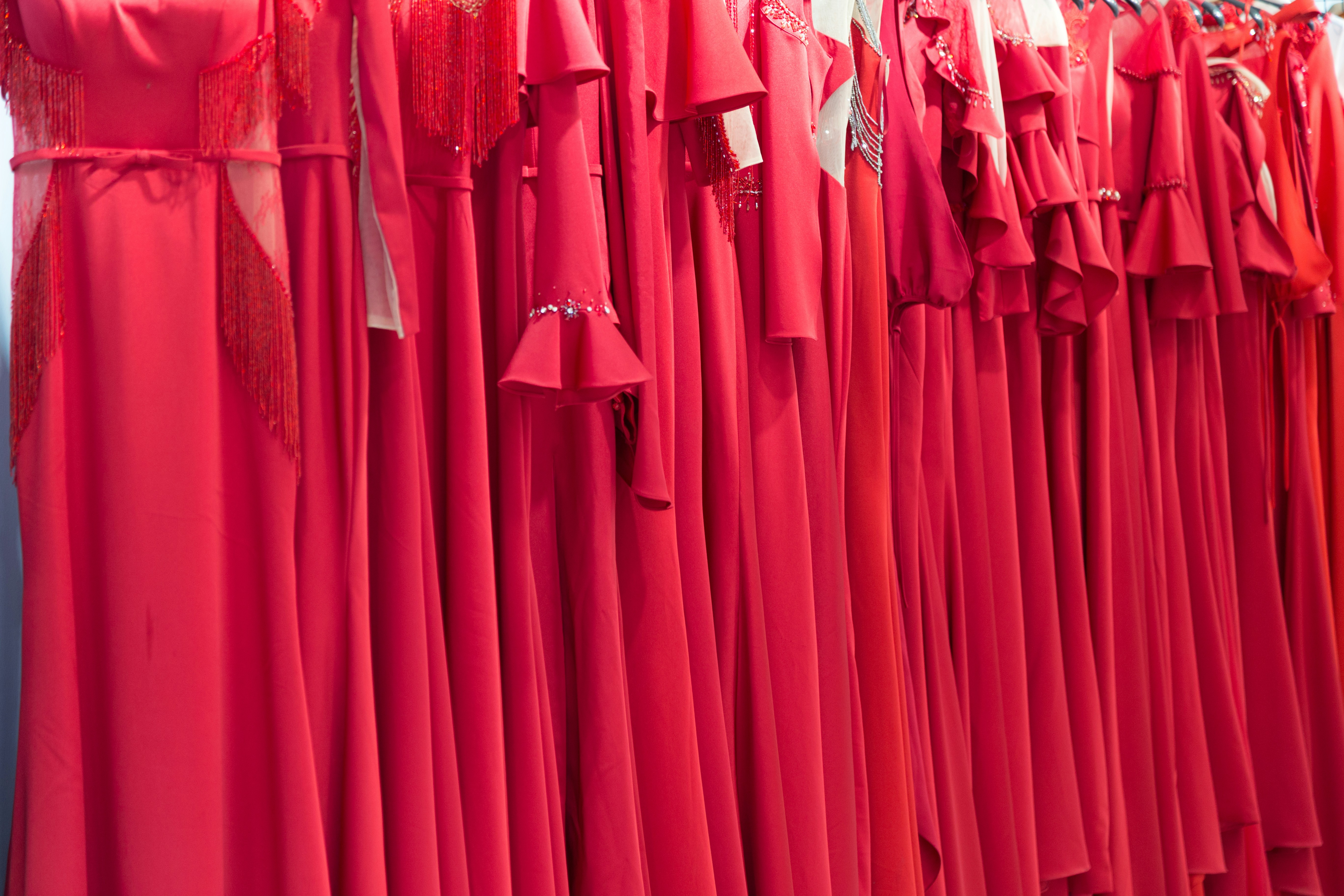 red and white flags on black background