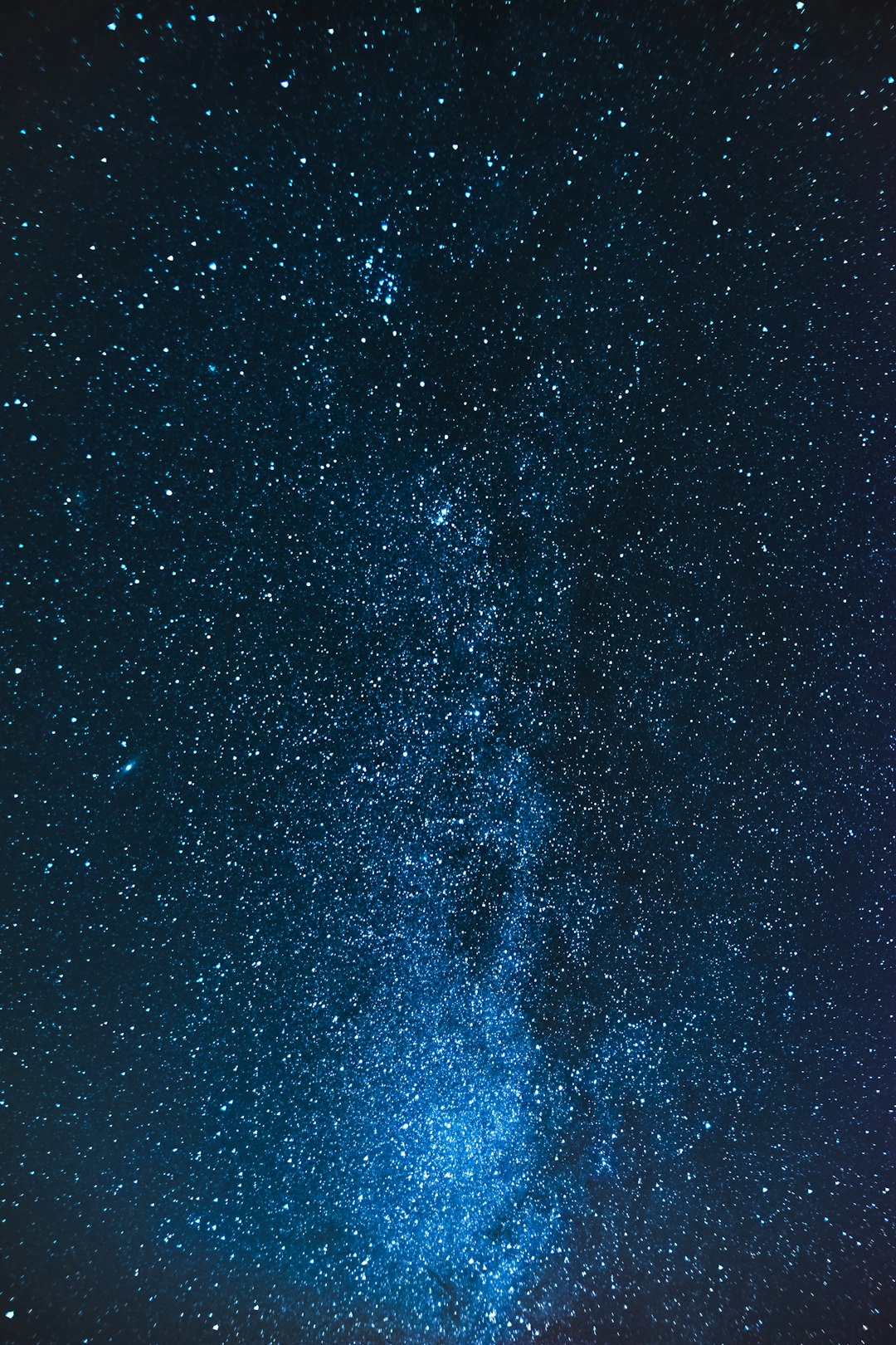 starry night sky over starry night