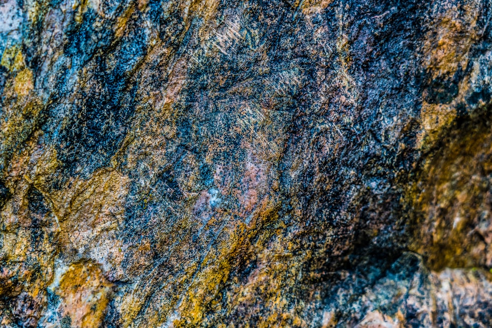 brown and black rock in close up photography