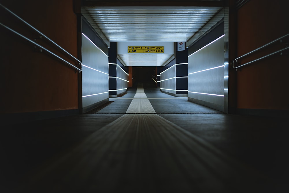 hallway with no people in the hall